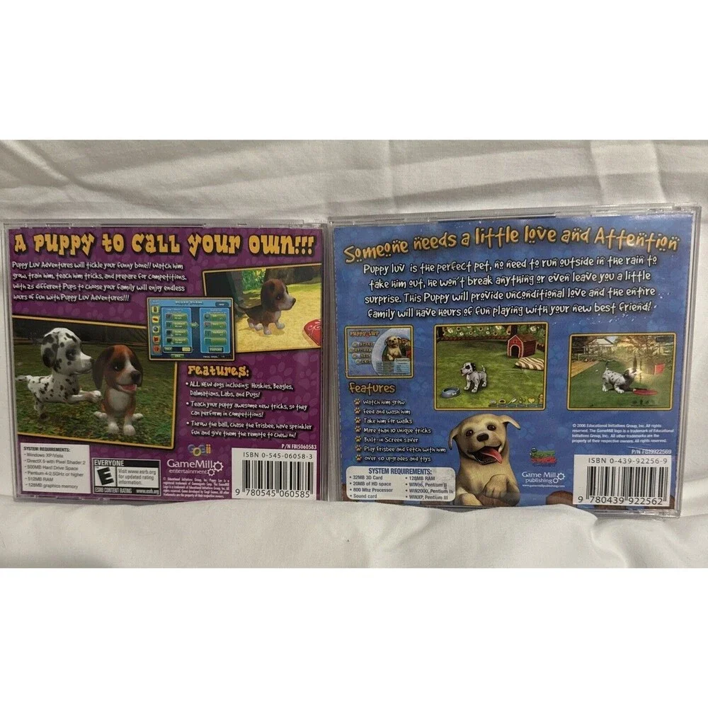 Puppy Luv: Your New Best Friend & Puppy Luv Adventures PC Games